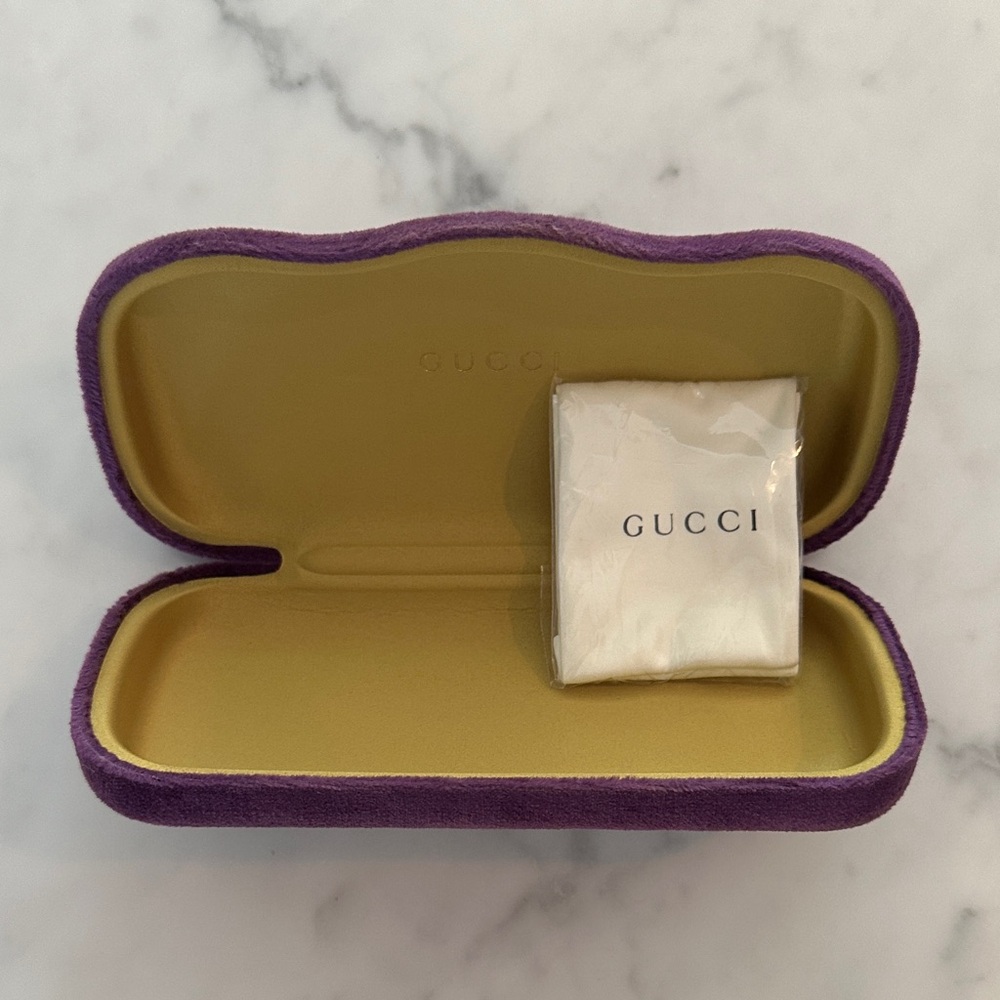 Gucci GG1251S 002 Sunglasses - Havana Yellow - Picture 6 of 6